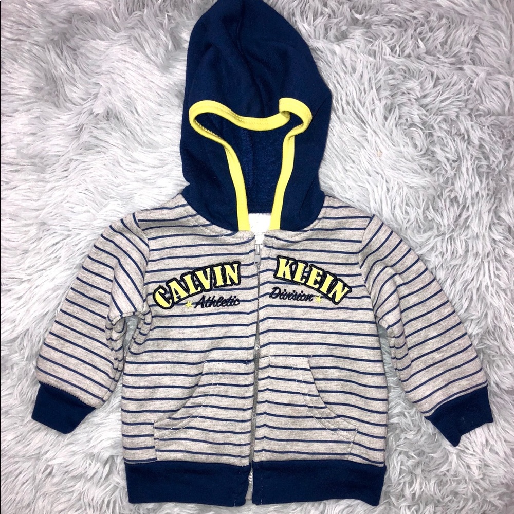 Infant CALVIN KLEIN Zipper Hoodie 3/6M